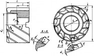 Фреза торцовая 2210-0075 ГОСТ 9304