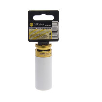 Головка 19мм 1/2" для литых дисков с защитным кожухом на пластиковом держателе (L-80мм) ЭВРИКА ER-86132 /1/50