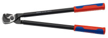 Cable cutter, cut: cable Ø 27 mm (150 mm2, AWG 5/0), L-500 mm, aluminum housing, black, 2-k handles