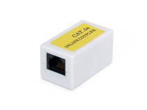 Кабельный соединитель Ripo RJ45-RJ45 (8P8C), Cat.5e (Класс D), 100МГц, неэкранированный, белый, 10 шт