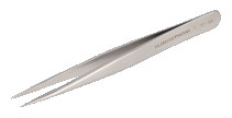 Stainless steel tweezers/antimagn/110mm/sharp tips