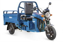 Cargo electric tricycle Rutrike Voyage K 1300 60V800W, dark blue