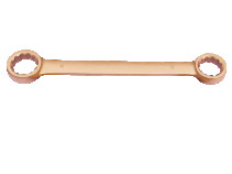 ИБ Двусторонний накидной гаечный ключ (медь/бериллий), 17х19 мм