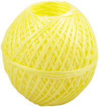 Шпагат полипропиленовый 1000 текс, 100 м желтый
