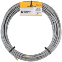 Трос стальной (DIN 3055) в оплетке ПВХ 4/5 мм (20 м) фасовка