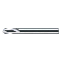 Сверло твердосплавное центровочное по металлу D1x3x50x3 Z4 мм 120°