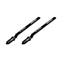 Пилки для лобзика по дереву, ДСП ПРАКТИКА тип T119BO 76х50 мм, криволинейный рез, HCS (2шт (034-496)