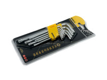 Набор ключей TORX Skole, 9шт удл. TRX1-9PCL