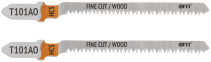Wood canvases, HCS, pointed teeth, 82/56/1.4 mm (T101AO),2 pcs.