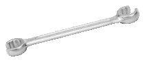 Cap wrench with slit, 1/2"-9/16"