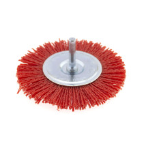 Кордщетка для дрели нейлоновая, радиальная, 100мм, Чеглок (10/120)