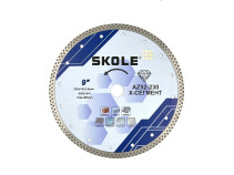 Diamond disc Skole X segment / diamond 230mm AZ52-230