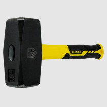 Кувалда кованая 2000 г. 278 мм, фиберглассовая рукоятка, BERGER BG1518