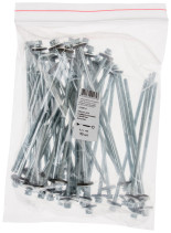 Screw for sandwich panels with double thread, 6.3 x 160 (packing 50 pcs.)