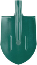 Bayonet shovel without handle, with stiffeners 190x350 mm