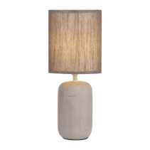 7039-501 Rivoli Ramona 7039-501 Table Lamp 1* E14 40W ceramic brown with lampshade