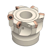 Торцевая насадная фреза SOMW 0803 Sng 63x22 мм, Z-7, с высокоскоростной подачей