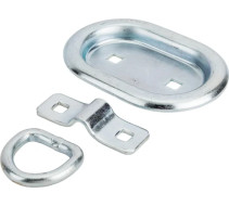 Кольцо такелажное для фиксации груза в пол овальное 3800KG (EBHW032)