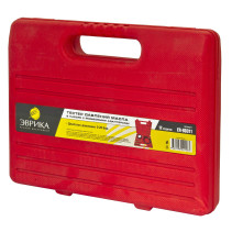 Тестер давления масла ER-86311 в наборе с резьбовыми адаптерами 12пр., (0-28bar), в кейсе ЭВРИКА /1/20