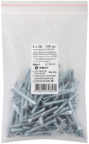 Винт с потайной головкой с полной резьбой оцинкованный DIN 965 4х35 (фасовка 100 шт)