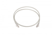 WRline WR-PC-RJ45-UTP-5E-1-GY Патч-корд U/UTP, категория 5е, 2xRJ45, неэкранированный, серый, LSZH, 1м