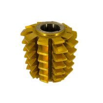 Screw milling cutter M6 A R6M5 2510-4201 20gr. (3gr.37 min.) 112x112x40 mm wear-resistant Beltools coating