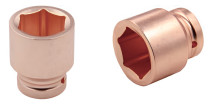 Головка ударная торцевая искробезопасная 12-гр. (1-1/2")110A-80 BeCu, HORTZ