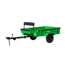 Medium single-axle trailer cart, Aurora TPM2-221, folding, 500 kg