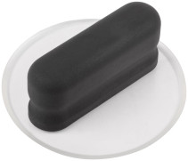 Круглый шпатель "шайба", прозрачный