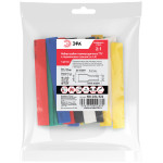 Набор термоусадочных трубок ЭРА NO-224-526 ТТУ нг-LS 8/4 7 цветов по 3 шт L=100 мм