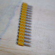 Гвозди по бетону для аккумуляторного пистолета DCN890 (3.0*25 мм, кован., 1005 шт/уп) FEDAST