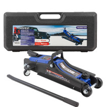 Домкрат подкатной гидравлический 2.5т (h min-90 мм, h ma- 400 мм) в кейсе