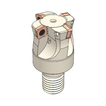 End mill SOMW 0803 Sng d-42 mm, Z-5, with screw shank M 16