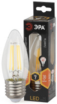 LED ERA Lamp F-LED B35-7W-827-E27 7W Filament Candle Warm White Light E27
