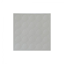 Заглушка самоприлипающая к эксцентрику светло-серый (20307) AKS (лист-28шт.)