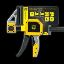 Струбцина быстрозажимная алюминиевая (сжим/разжим) 95*600мм, зажим до 350 кг BERGER BG1926