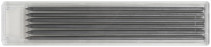 Interchangeable pencils for construction pencil, black, 6 pcs.
