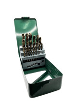 Set of metal drills 25 pcs. (F 1.0 mm - F 13.0 mm) R6M5K5 TORNERI T023764