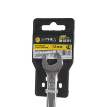 Ключ комбинированный 12мм ER-53121 (Chrome vanadium) на держателе PRO ЭВРИКА 1/20/400