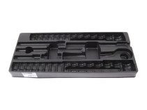 Socket set holder 3036CR, PVC KING TONY 84303612B