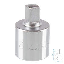 Socket 1/2", 8 mm, four-sided KING TONY 401408M