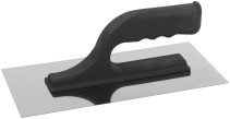 Stainless steel trowel, plastic handle, 270 x 130 mm