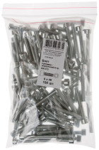 Болт, головка - внутренний 6-гранник DIN 912 6х40 (фасовка 100 шт.)