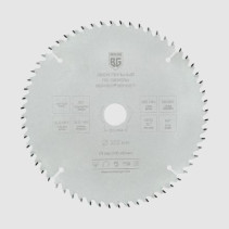 Saw blade for wood and chipboard, clean cut (255x30/25.4/20/ 16x60z, 3.2/2.2 mm, ATB 12°, attack 14°) BERGER BG1657