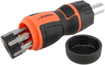 Set of 110mm ratchet screwdriver with replaceable inserts 7pr (blister) Avtodor PRO (36707)