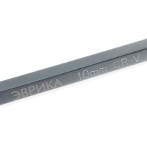 Ключ шестигранный 10мм ER-76410XL: Г-образный экстрадлинный ЭВРИКА /1/8/16