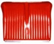 Snow shovel No. 1 405x490mm plastic (aluminum bar) d-35