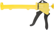 Gun for sealant 225 mm semi-shell, polypropylene body