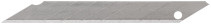 Blades for a 9 mm technical knife, 9 segments, 30 degree angle, SK5 steel (10 pcs.)