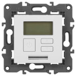 Thermostat ERA Elegance 14-4111-01M universal 230V-Imah16A, white matte